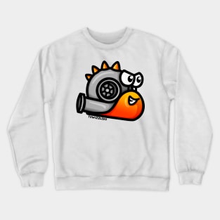 Turbo Snail - Turbosaurus Rex (Red & Orange) Crewneck Sweatshirt